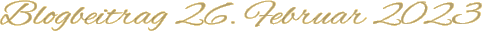 Blogbeitrag 26. Februar 2023